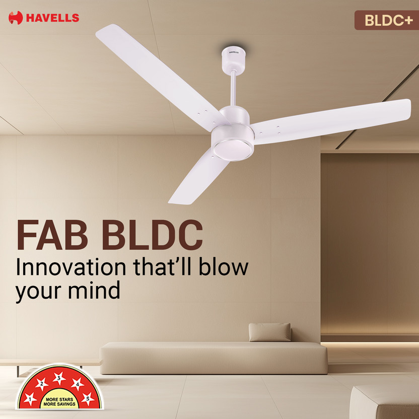 HAVELLS FAB|Remote Controlled|Low Noise|Upto 65% Energy Saving|Re - Image 4