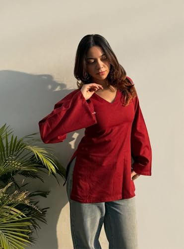 GoSriKi Short Kurti for Women