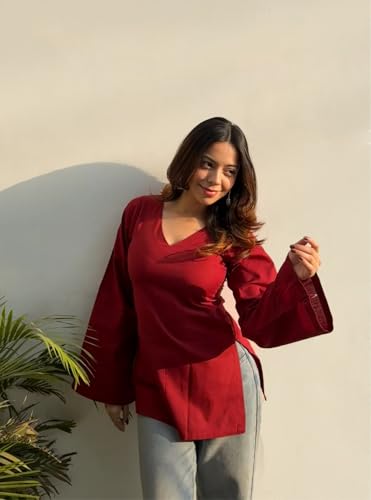 GoSriKi Short Kurti for Women