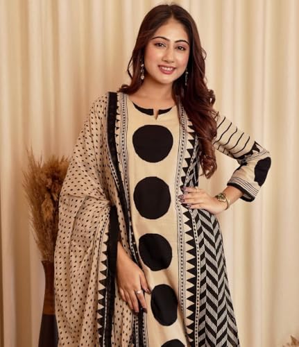 KLOSIA Women Printed Straight Kurta