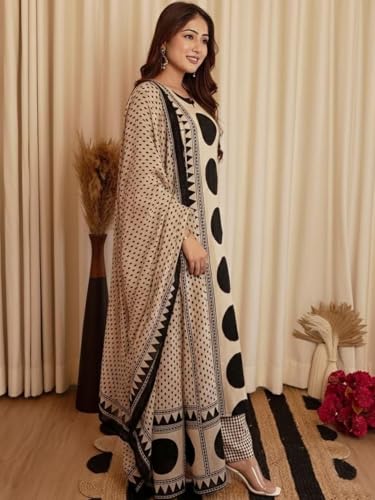 KLOSIA Women Printed Straight Kurta