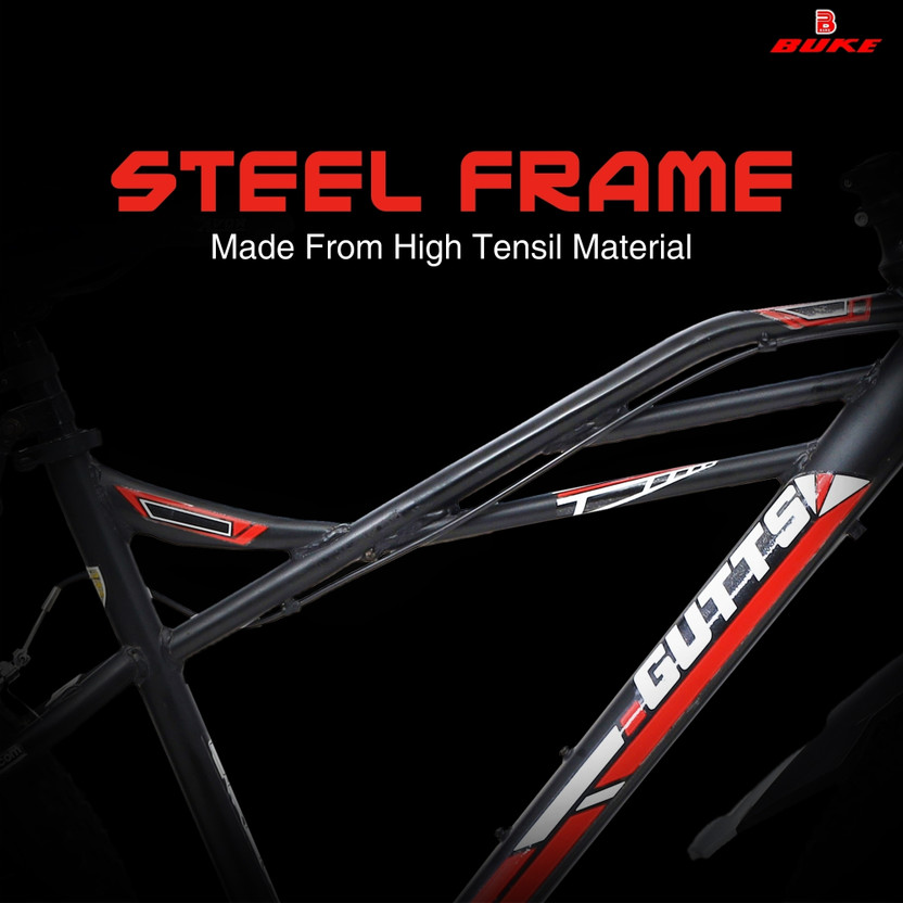 Buke Guts 26T Cycle for Men Bicycle Frame Size: 17.5 Inch,Wheel S - Image 5