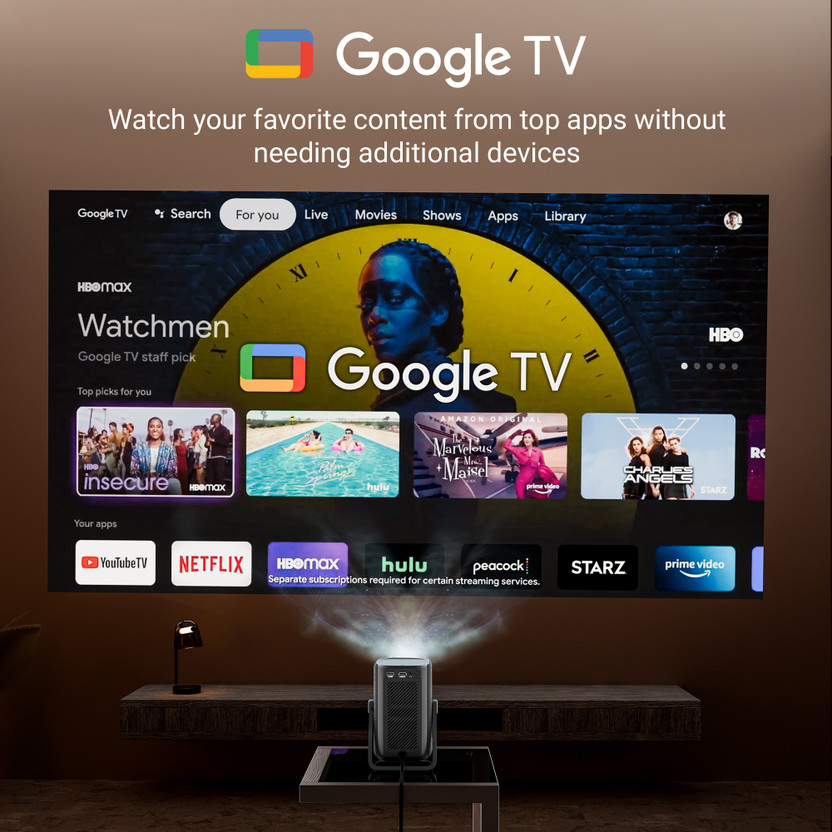 ZEBRONICS PixaPlay 77G (7500 lm / 1 Speaker / Wireless / Remote C - Image 5