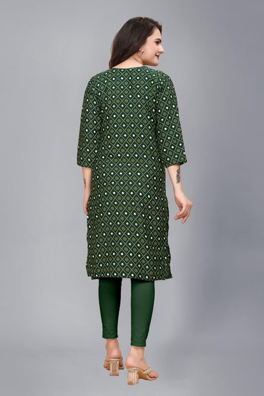 Womens Crepe Kurti | Straight
