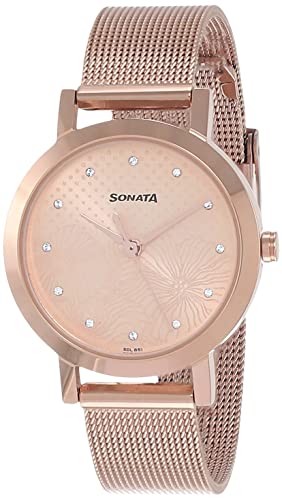 Sonata Linnea Quartz Analog Rose