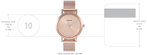 Sonata Linnea Quartz Analog Rose