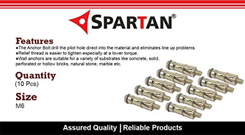 Spartan Bolt Type Wall Anchor