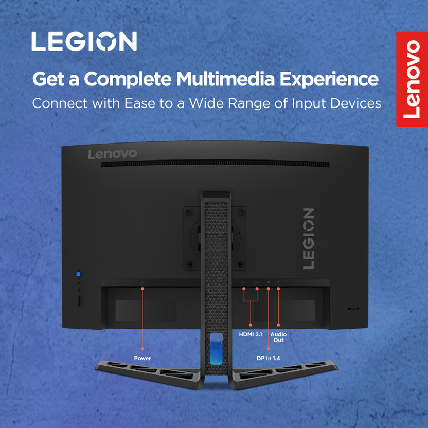 Lenovo Legion R-Series 68.58 cm (27 inch) Curved Full HD LED Back - Image 3