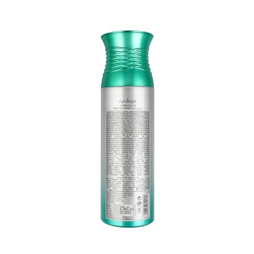Ajmal Raindrops Liquid Fresh Female Deodorant For Woman, 200 Ml - Image 4
