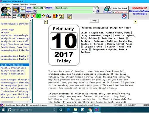 Mindsutra Software Technologies Numerology 3.5