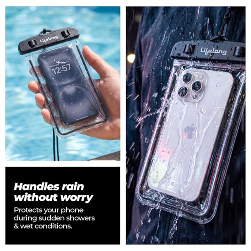 Lifelong Waterproof Mobile Rain Pouch