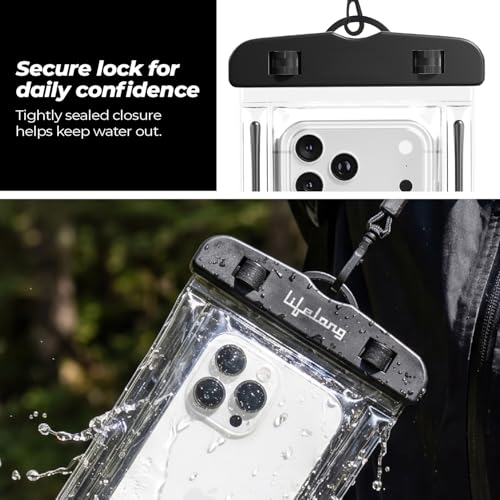 Lifelong Waterproof Mobile Rain Pouch