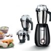BOSCH TrueMixx Pro 750 W Mixer Grinder (MGM6632MIN | 3 Jars | Bla - Image 3