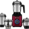 BOSCH TrueMixx Pro 750 W Mixer Grinder (MGM6632MIN | 3 Jars | Bla - Image 8