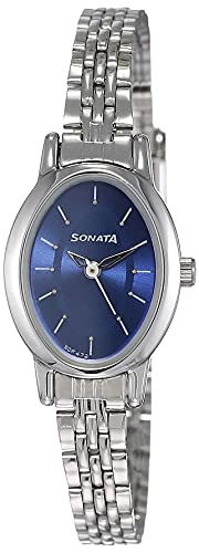 Sonata Quartz Analog Blue Dial