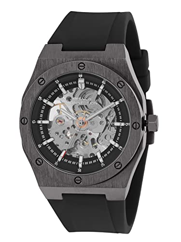 French Connection Automatic Grey Dial Men's Watch-FCA02-6 - Image 3
