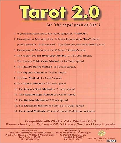 Mindsutra Software Technologies Tarot 2.0
