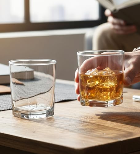 Yera Prima Oak Whisky/Scotch/Water Glasses