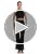 Black Bell Bottom Textured Pants - Image 7