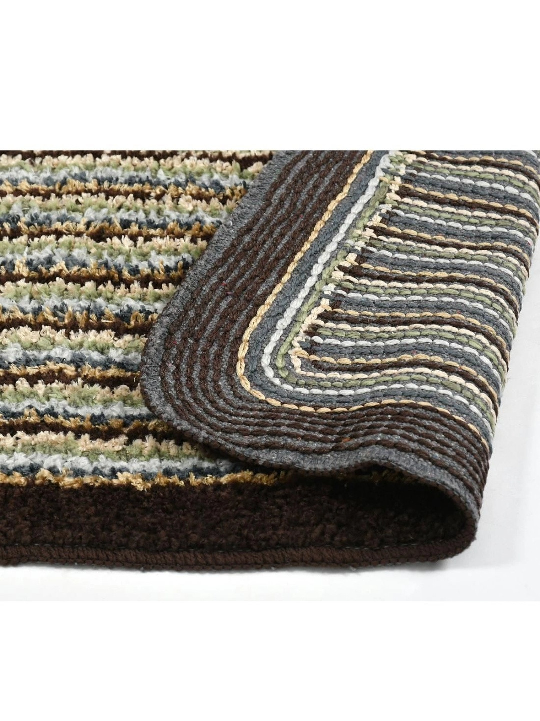 FINE TEX WORLD Brown Cotton Doormats - Image 4