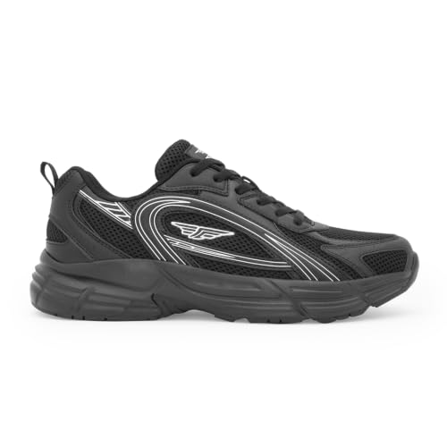 Red Tape Black Casual Shoes for Men - Image 2