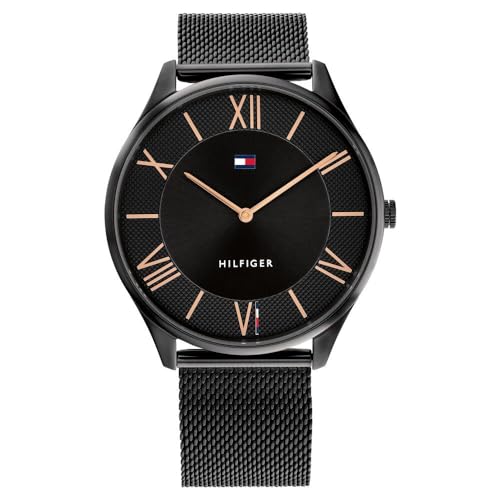 Tommy Hilfiger Black Dial Black