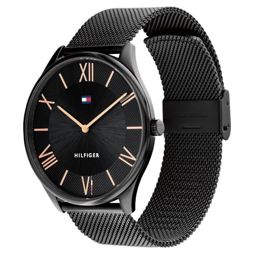 Tommy Hilfiger Black Dial Black