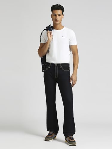 Pepe Jeans Men's Mid Rise Regular Jeans - Image 4