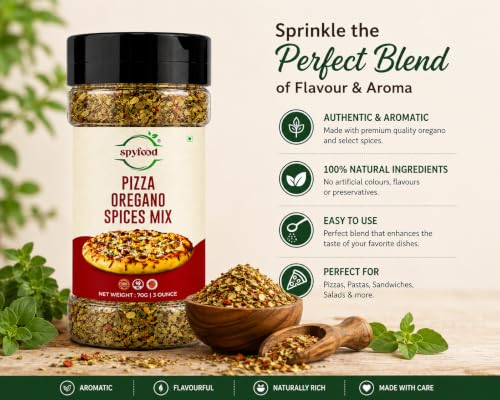 SPYFOOD Pizza Oregano Spice Mix