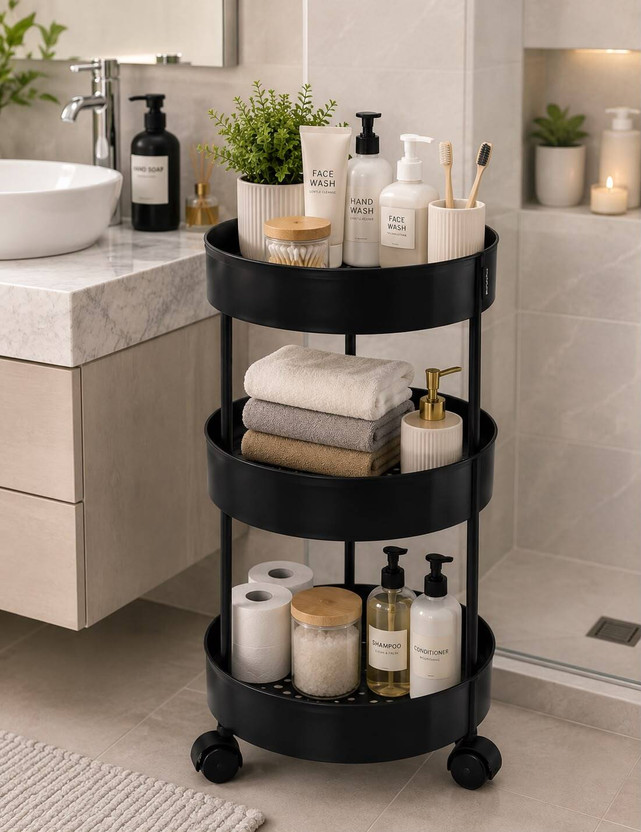 PRIKAP ENTERPRISE Plastic Kitchen Trolley (DIY(Do-It-Yourself)) - Image 3