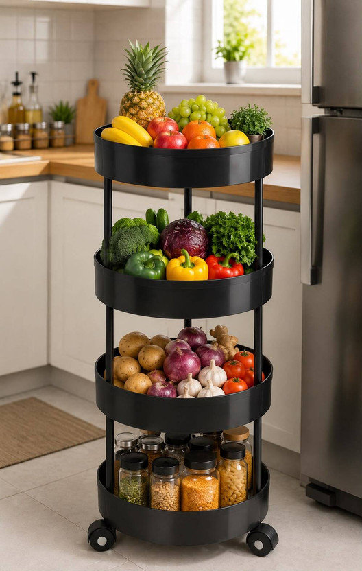 PRIKAP ENTERPRISE Plastic Kitchen Trolley (DIY(Do-It-Yourself)) - Image 9