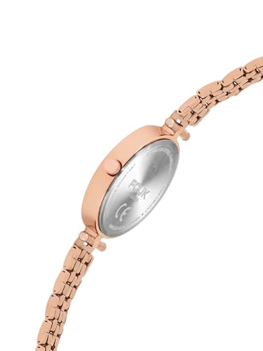FCUK Sky Blue Patterned Dial Analog Quartz Watch for Women - FK00040A - Image 4