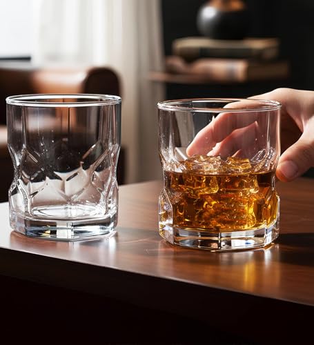 Yera Prima Oak Whisky/Scotch/Water Glasses