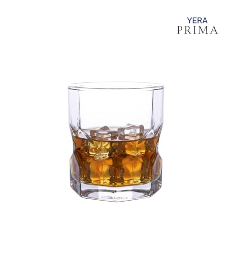 Yera Prima Oak Whisky/Scotch/Water Glasses