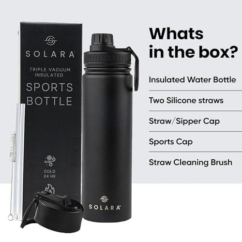 SOLARA Insulated Water Bottle 650ml