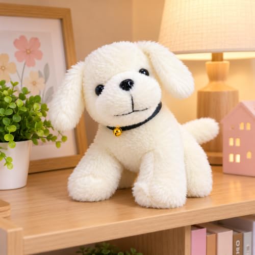 ADORA White Puppy Soft Toy