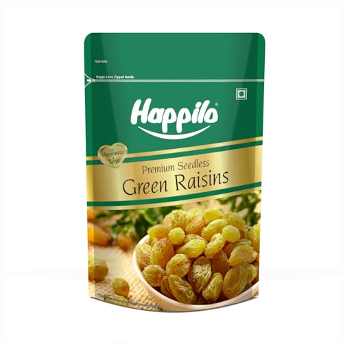 Happilo Premium Seedless Green Raisins