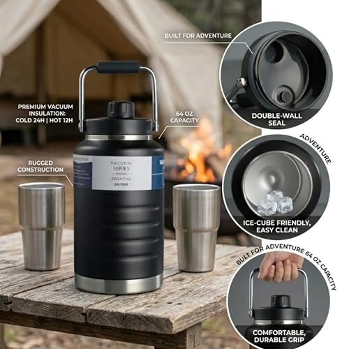 Pack of 2 Insulated Water