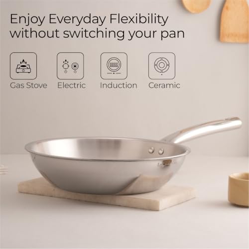 Lifelong Tri Ply Fry Pan