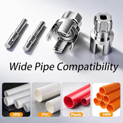 Hodaqe Pipe Threading Die Heads, 1/2 and 3/4 Inch, 2 Pcs - Image 3