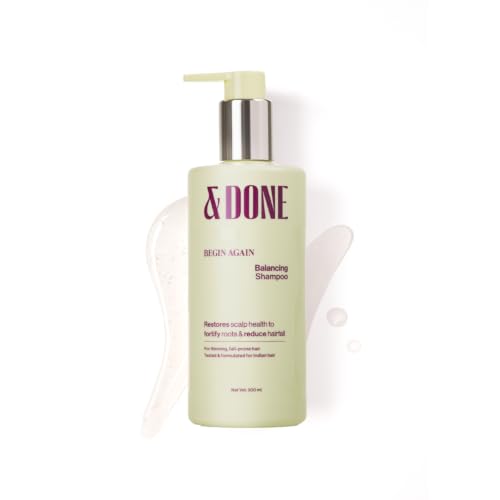 &Done Anti-Hairfall Shampoo for Hair Growth | 3x Hair Fall Control | 300 ml