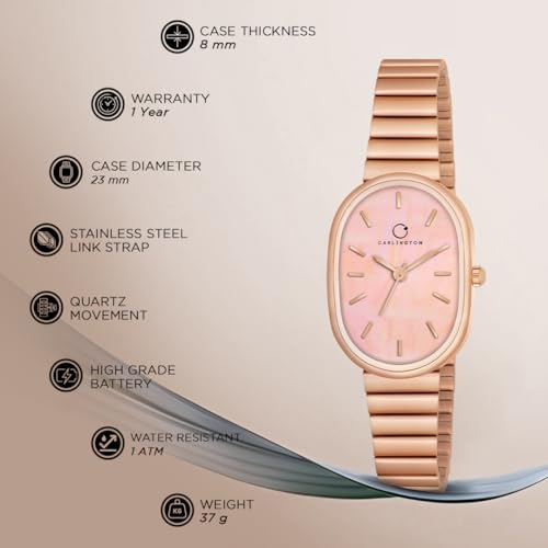 Carlington Iconic Analog Watches