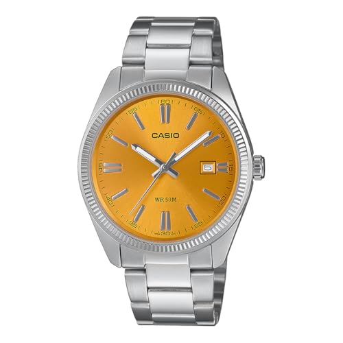 Casio Men MTP-1302PD-9AVEF Analog Yellow Dial Men (A2369)