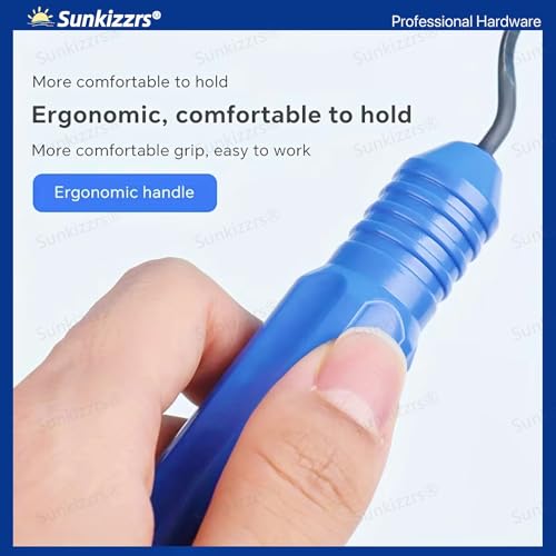 Sunkizzrs® Deburring Tool Kit with 10-Pcs Rotary Deburr Blades - Image 7