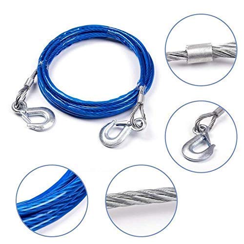 10mm Car Tow Cable Heavy