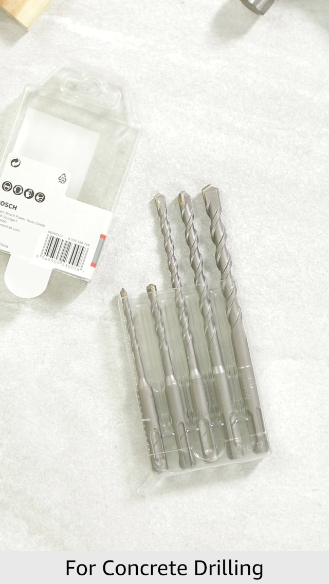 Bosch SDSplus hammer drill bit set 5/6/6/8/10 (Pack of 5), Carbide - Image 2