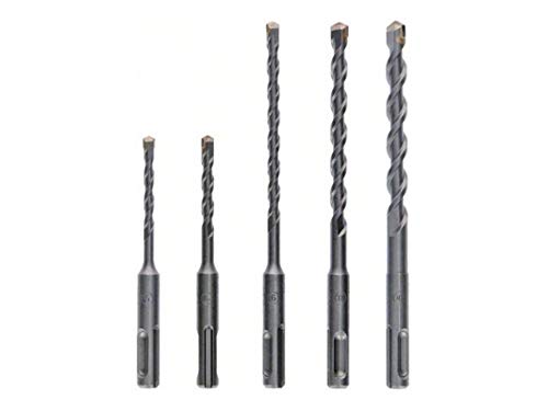 Bosch SDSplus hammer drill bit set 5/6/6/8/10 (Pack of 5), Carbide - Image 4