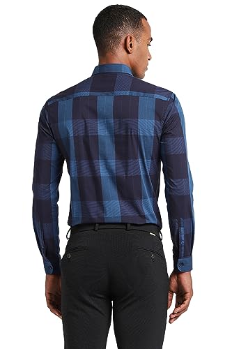 Peter England Men's Cotton Slim Fit Shirt - Image 3