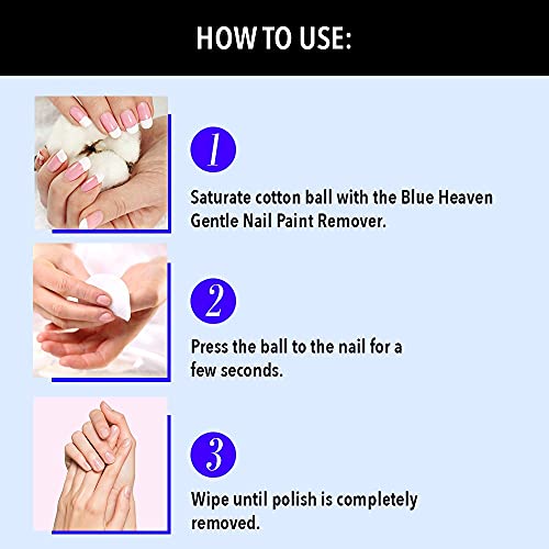 Blue Heaven Gentle Nail Paint