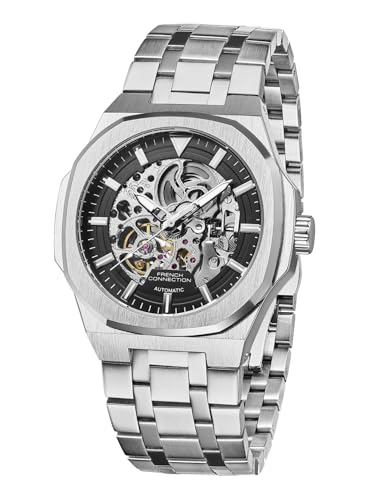 French Connection Autaros Skeleton Dial